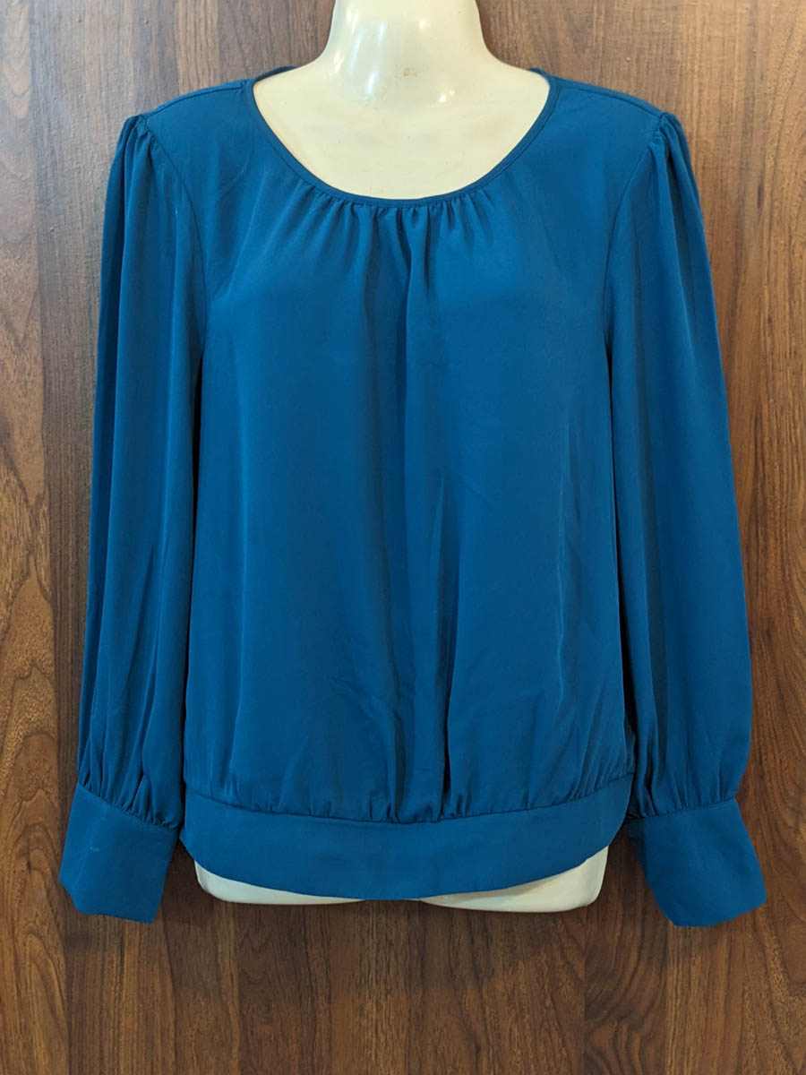 Imported Full sleeve top chiffon full sleeve top No-7423 Velnoor Store