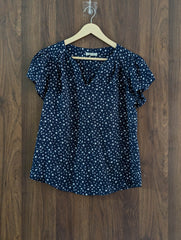 Imported Half sleeve top chiffon half sleeve top No-2551 Velnoor Store