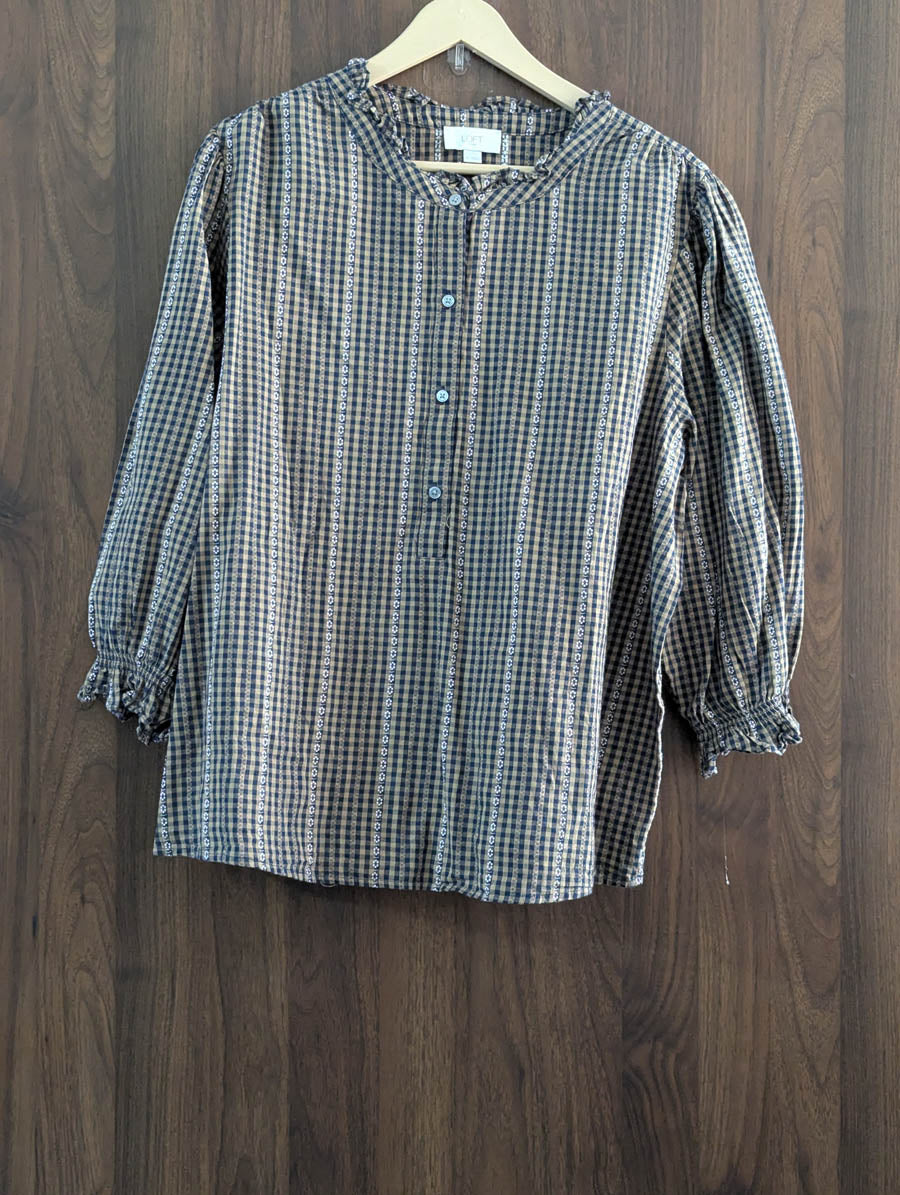 Imported Full sleeve top chiffon full sleeve top No-1461 Velnoor Store