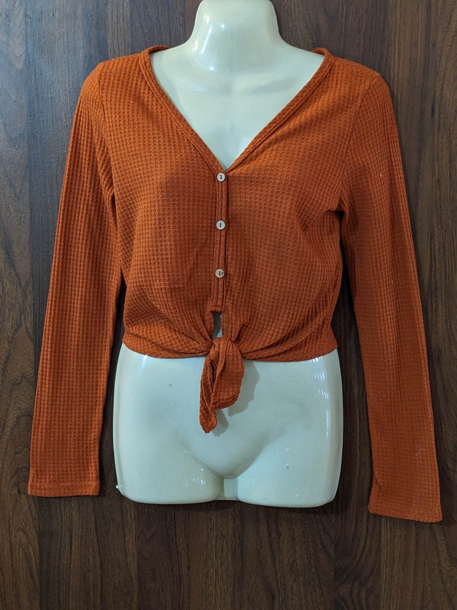 Imported Winter crop top winter winter crop top No-7259 Velnoor Store
