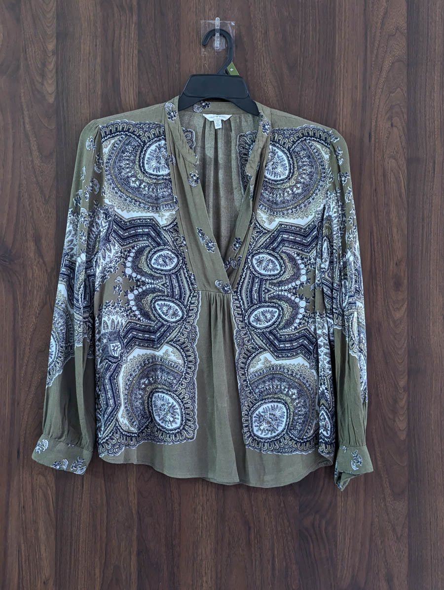 Full sleeve top linen full sleeve top No-1906 Velnoor Store