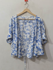 Imported women half sleeve top silk half sleeve top No-871 Velnoor Store
