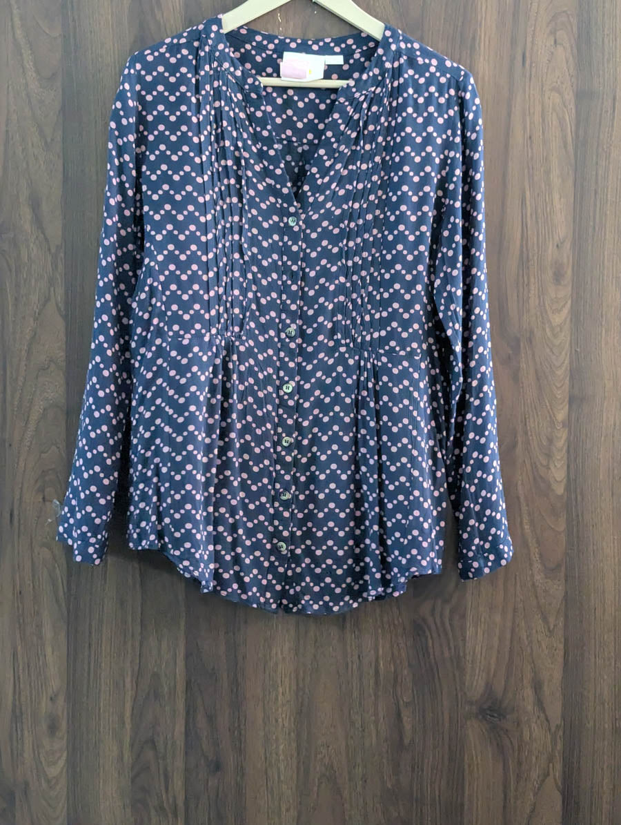 Imported Full sleeve top chiffon full sleeve top No-1534 Velnoor Store