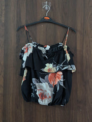 Crop top chiffon crop top No-2288 Velnoor Store