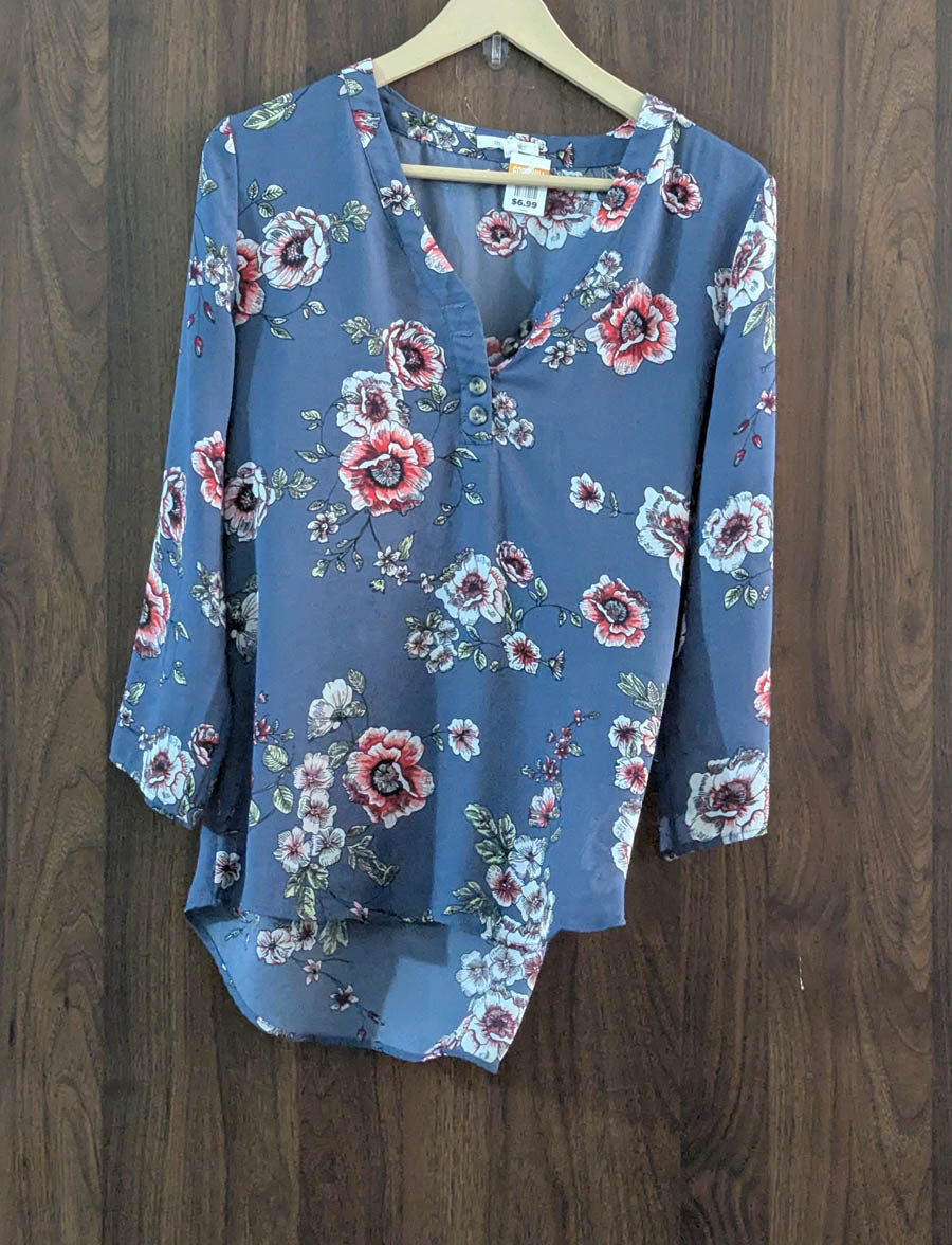 Imported Full sleeve top chiffon full sleeve top No-1503 Velnoor Store