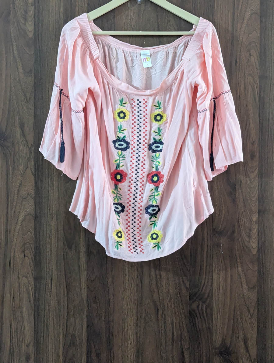 Imported Full sleeve top chiffon full sleeve top No-1510 Velnoor Store