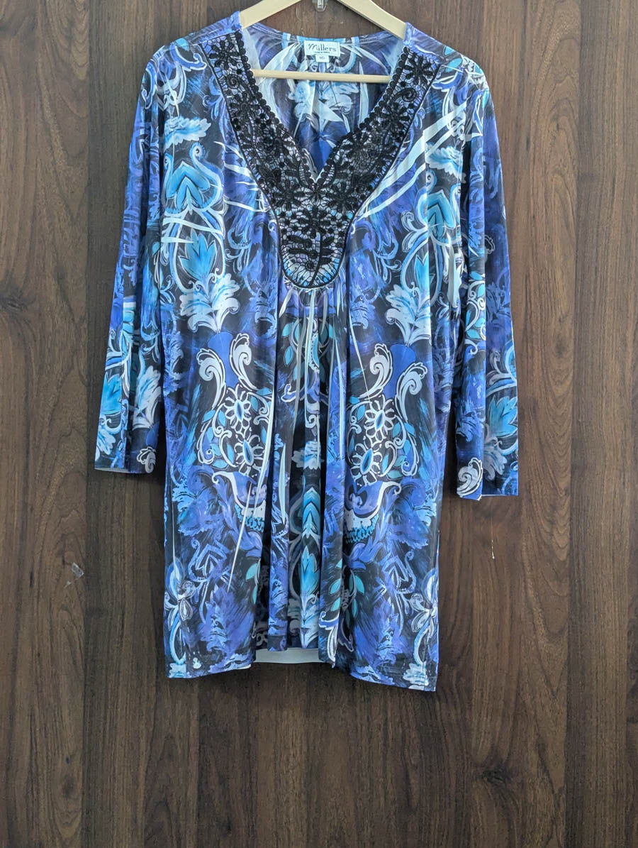 Imported Full sleeve top chiffon full sleeve top No-1558 Velnoor Store
