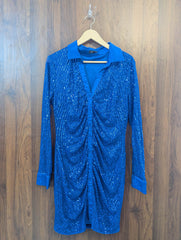 Imported Western mini Dress chiffon Mini Dress No-627 Velnoor Store