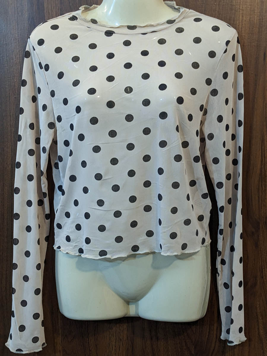 Imported Full sleeve top chiffon full sleeve top No-7385 Velnoor Store