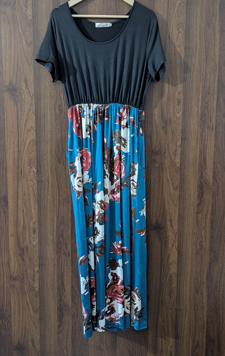Imported Maxi chiffon maxi No-1584 Velnoor Store