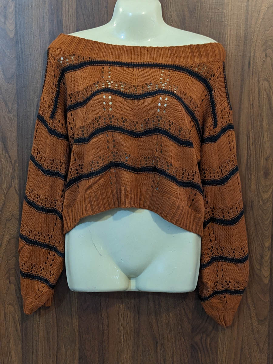 Imported Winter crop top winter winter crop top No-8110 Velnoor Store