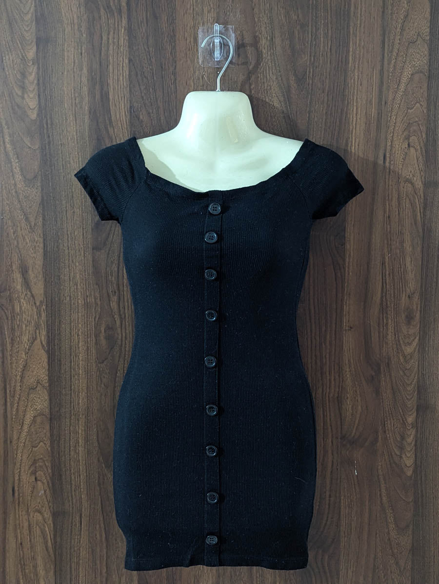 Imported Western mini dress jersey mini dress No-4806 Velnoor Store