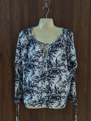 Imported Full sleeve top linen full sleeve top No-4525 Velnoor Store