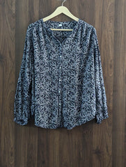 Imported Full sleeve top linen full sleeve top No-1687 Velnoor Store