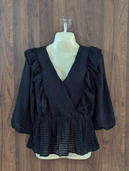 Imported Full sleeve top net full sleeve top No-4666 Velnoor Store