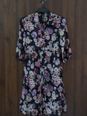 Imported Western mini dress chiffon mini dress No-2787 Velnoor Store