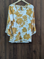 Imported Full sleeve top chiffon full sleeve top No-1541 Velnoor Store