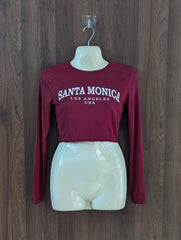 Imported Crop top jersey crop top No-4233 Velnoor Store