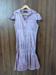 Imported Western mini Dress Silk Mini Dress No-657 Velnoor Store