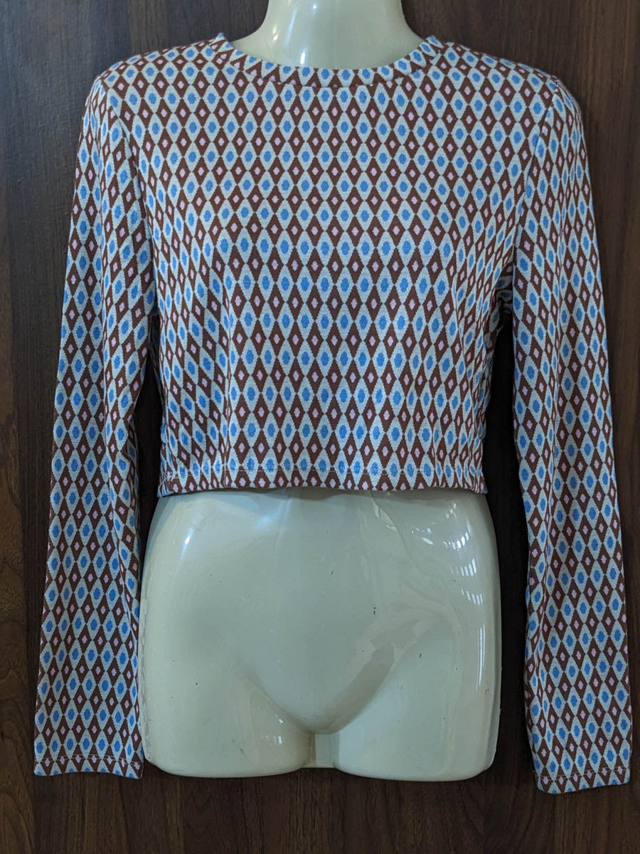 Imported Winter crop top winter winter crop top No-7249 Velnoor Store