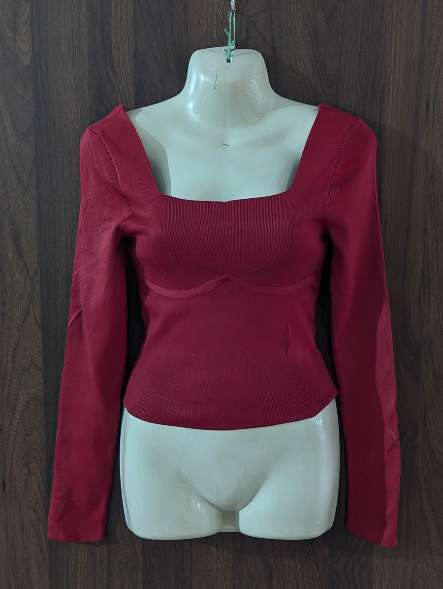 Imported wintercroptop winter wintercroptop No-5908 Velnoor Store