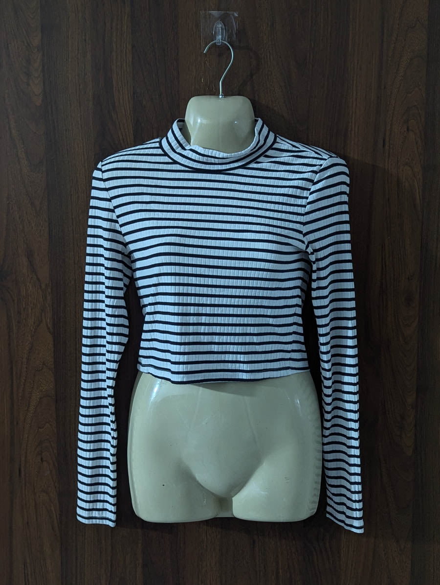 Imported Crop top jersey crop top No-4378 Velnoor Store