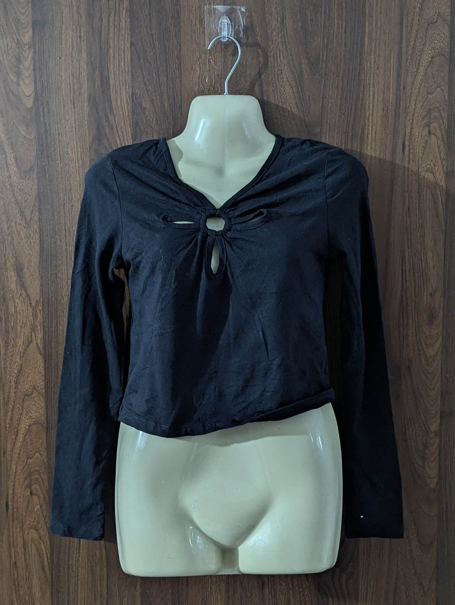 Imported Crop top jersey crop top No-4358 Velnoor Store