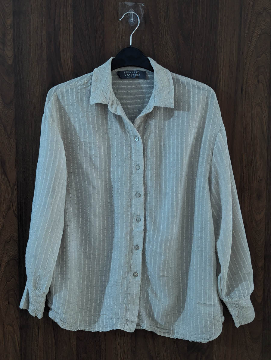 Imported Full sleeve top linen full sleeve top No-4612 Velnoor Store