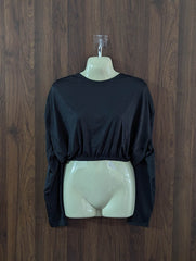 Imported Crop top silk jersey crop top No-4143 Velnoor Store