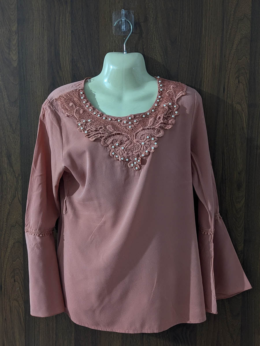 Imported Full sleeve top chiffon full sleeve top No-5127 Velnoor Store