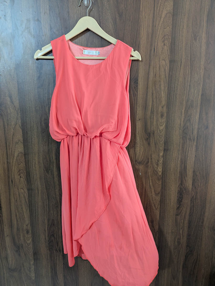 Imported Western mini Dress chiffon Mini Dress No-694 Velnoor Store