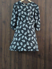 Imported Western mini dress chiffon mini dress No-1559 Velnoor Store