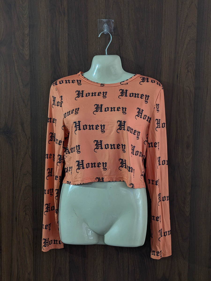 Imported Crop top jersey crop top No-4137 Velnoor Store