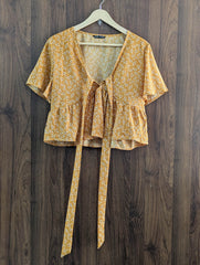 Imported Crop top chiffon crop top No-1403 Velnoor Store