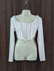 Imported Crop top jersey crop top No-3788 Velnoor Store