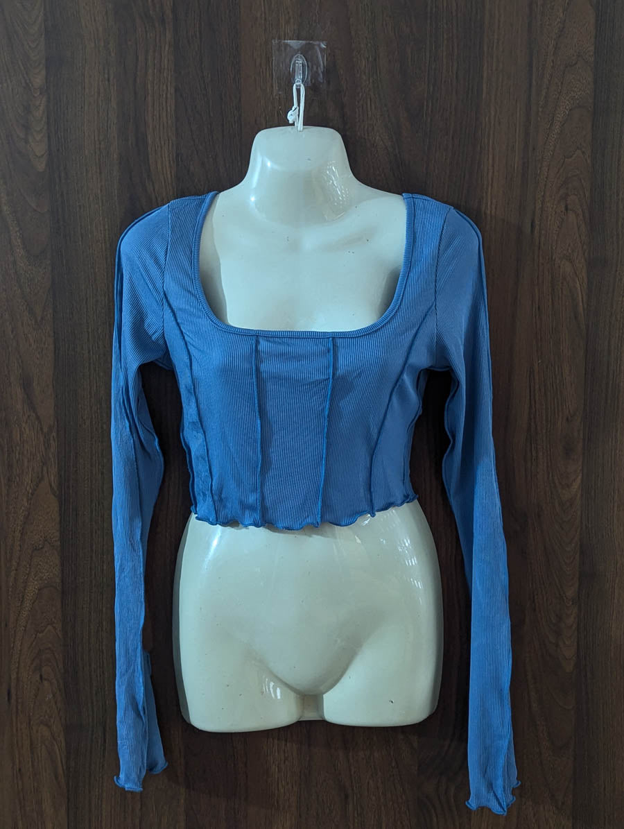 Imported Crop top jersey crop top No-4310 Velnoor Store