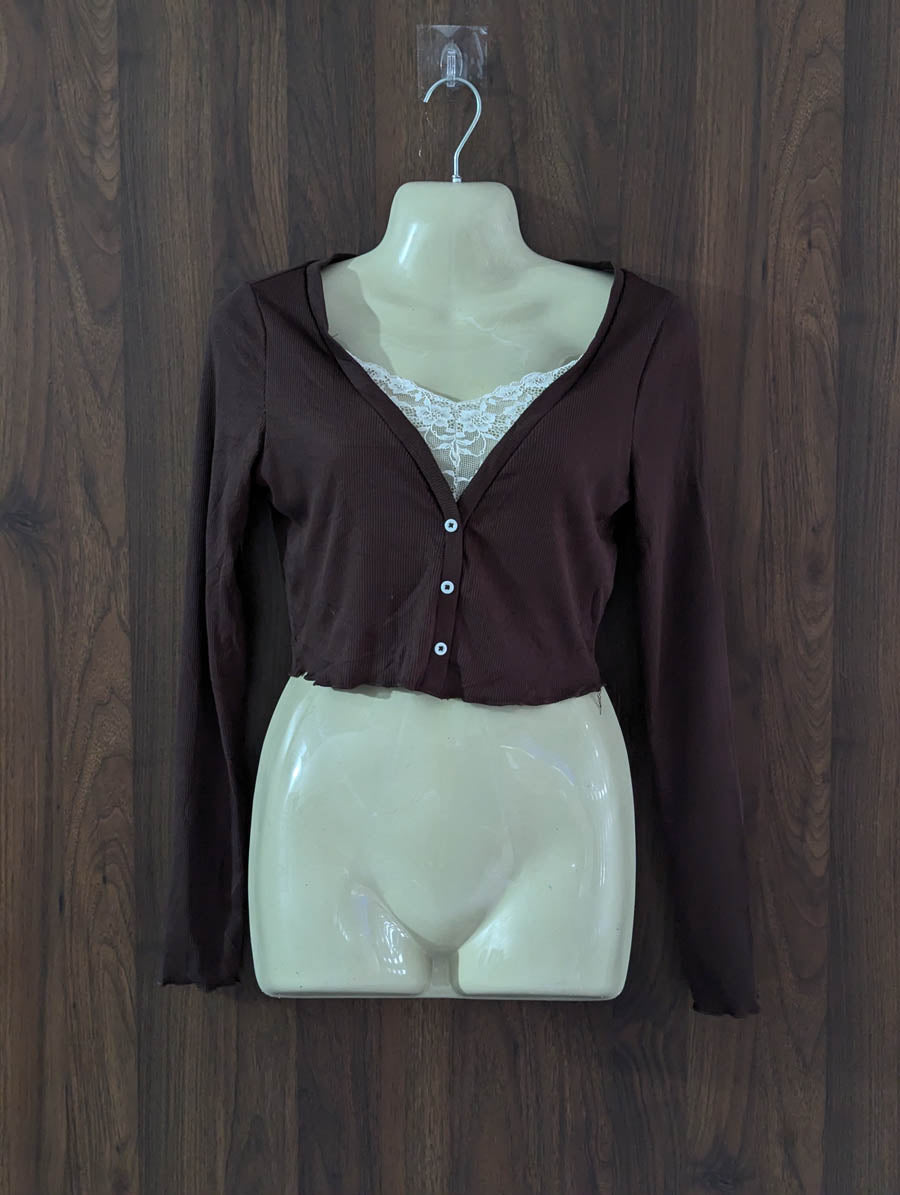 Imported Crop top jersey crop top No-3780 Velnoor Store