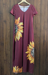 Imported Maxi silk jersey maxi No-1444 Velnoor Store