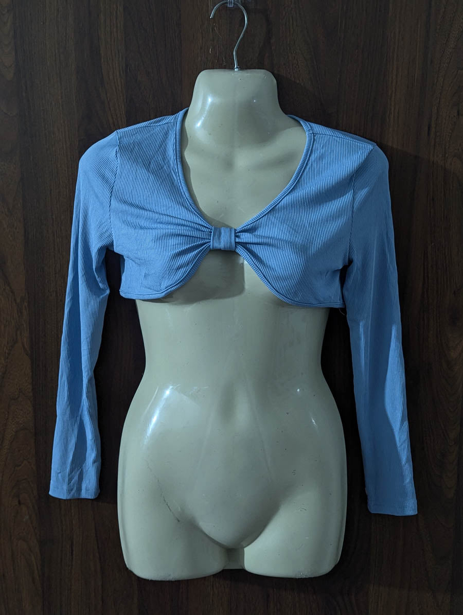 Imported Crop top jersey crop top No-4506 Velnoor Store