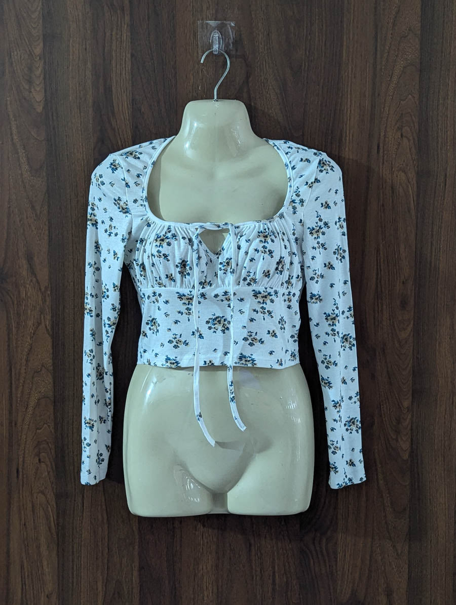 Imported Crop top jersey crop top No-4180 Velnoor Store