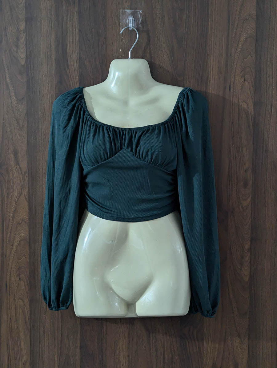 Imported Crop top jersey crop top No-3879 Velnoor Store