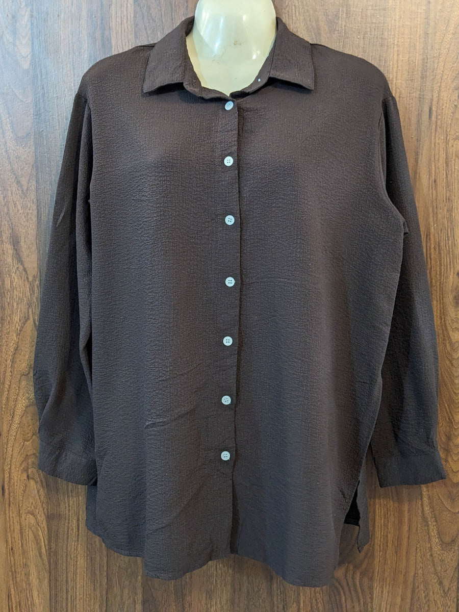 Imported Full sleeve top chiffon full sleeve top No-7429 Velnoor Store