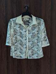 Imported Full sleeve top net full sleeve top No-4237 Velnoor Store