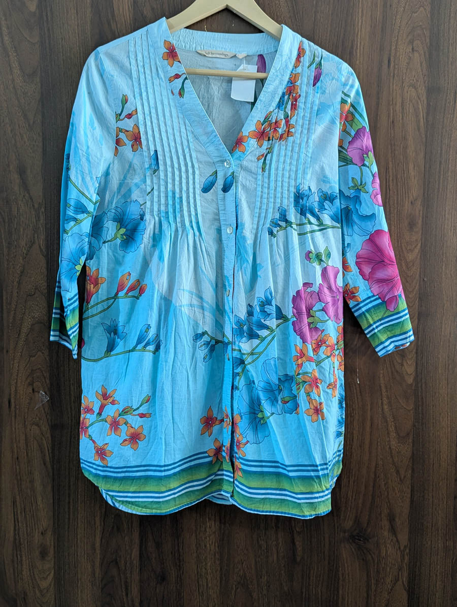 Imported Full sleeve top chiffon full sleeve top No-1550 Velnoor Store