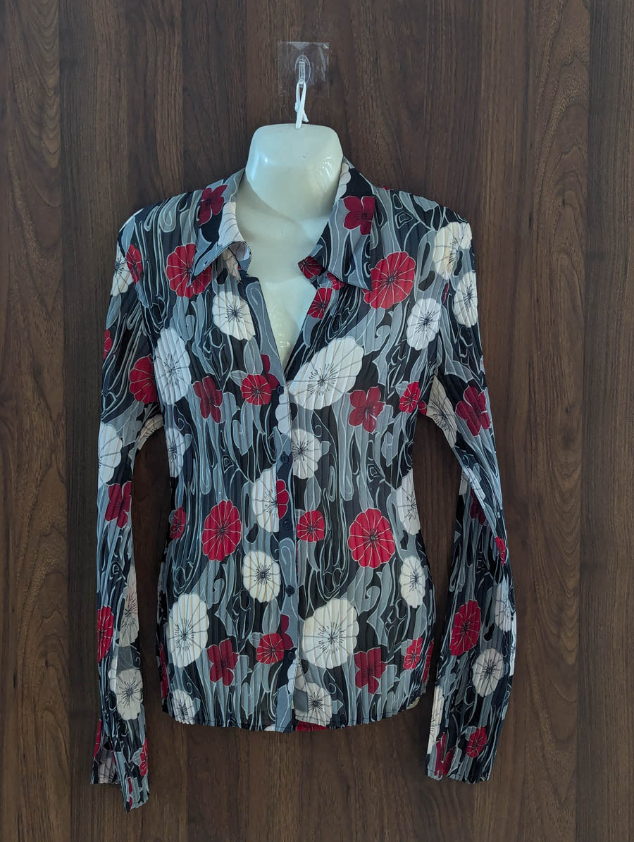 Imported Full sleeve top chiffon full sleeve top No-4530 Velnoor Store