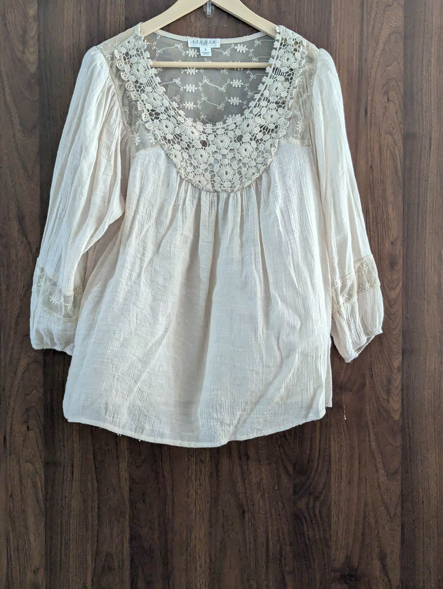 Imported Full sleeve top chiffon full sleeve top No-1459 Velnoor Store