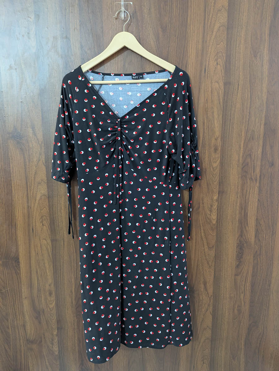 Imported Western Mini Dress Silk Mini Dress No-713 Velnoor Store