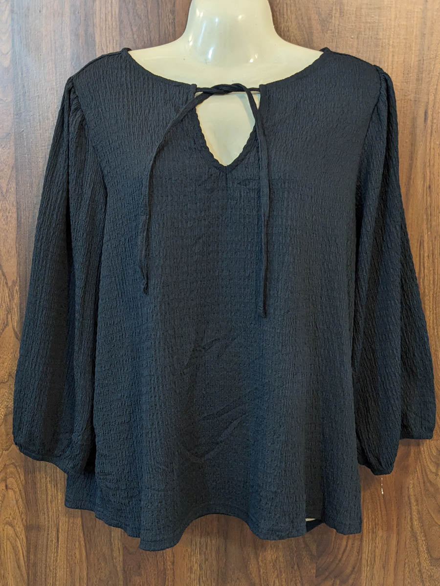 Imported Full sleeve top linen full sleeve top No-7391 Velnoor Store