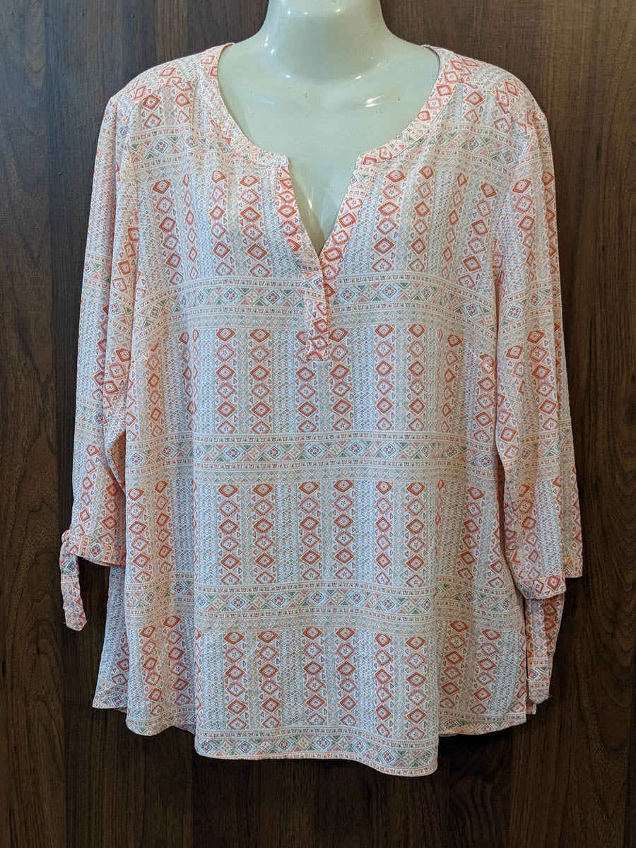 Imported Full sleeve top chiffon full sleeve top No-7499 Velnoor Store