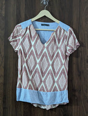 Half sleeve top linen half sleeve top No-1822 Velnoor Store